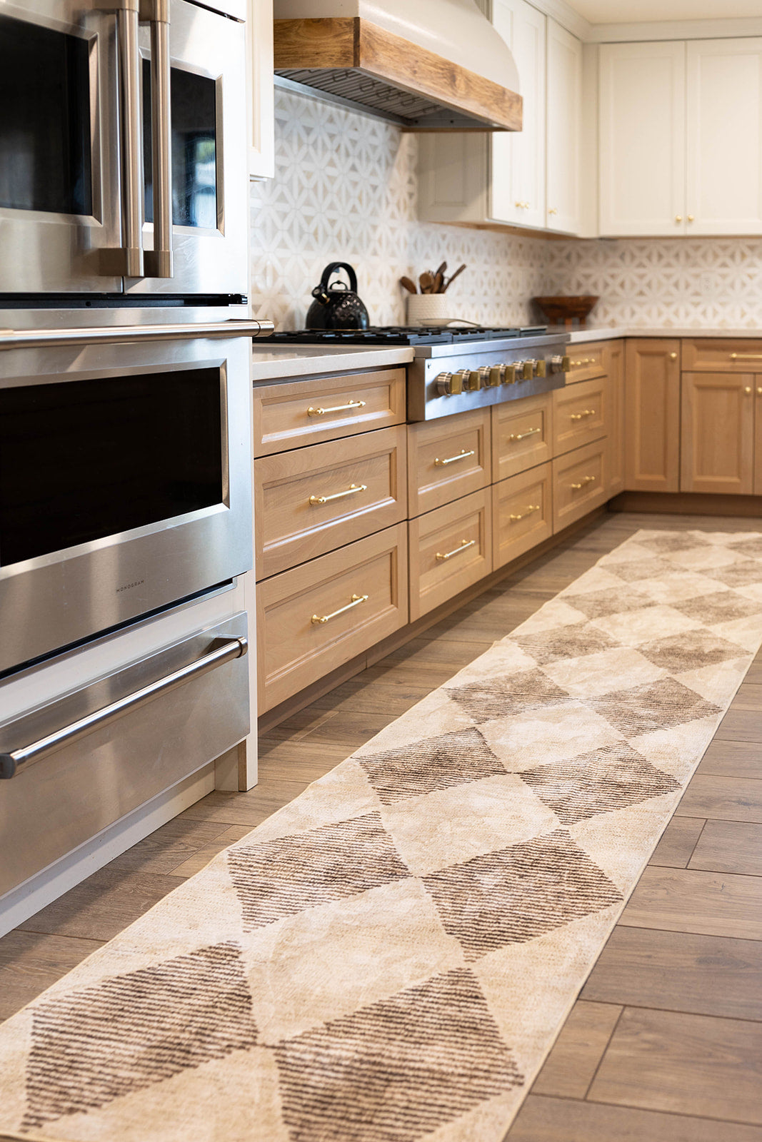 Sandy Diamonds MM-31 Machine Washable Rug