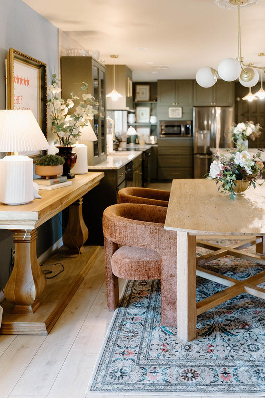 Desert and Botanics MM-25 Machine Washable Rug