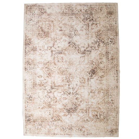 Deep Beige MM-10 Machine Washable Area Rug