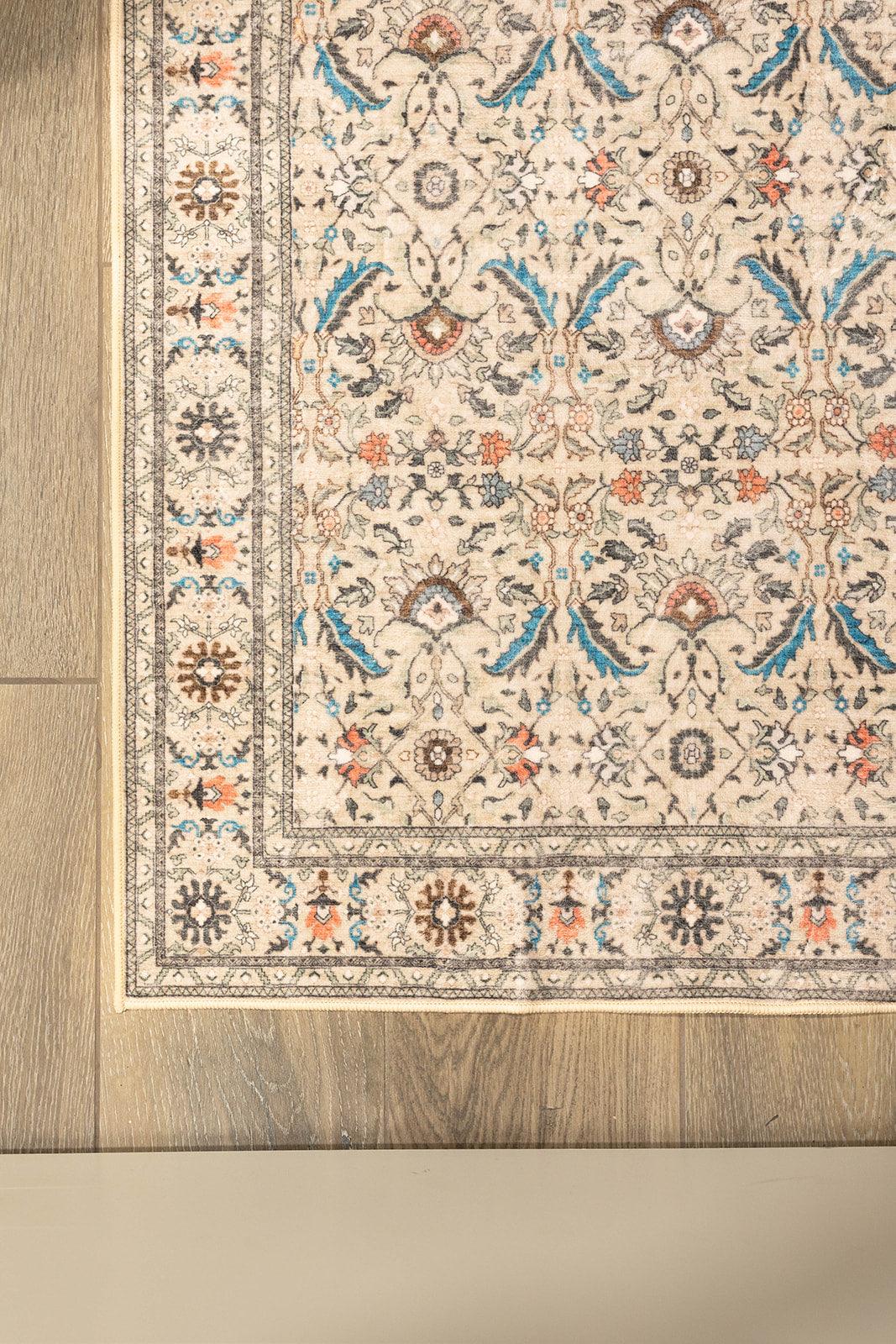 Desert and Botanics MM-25 Machine Washable Rug
