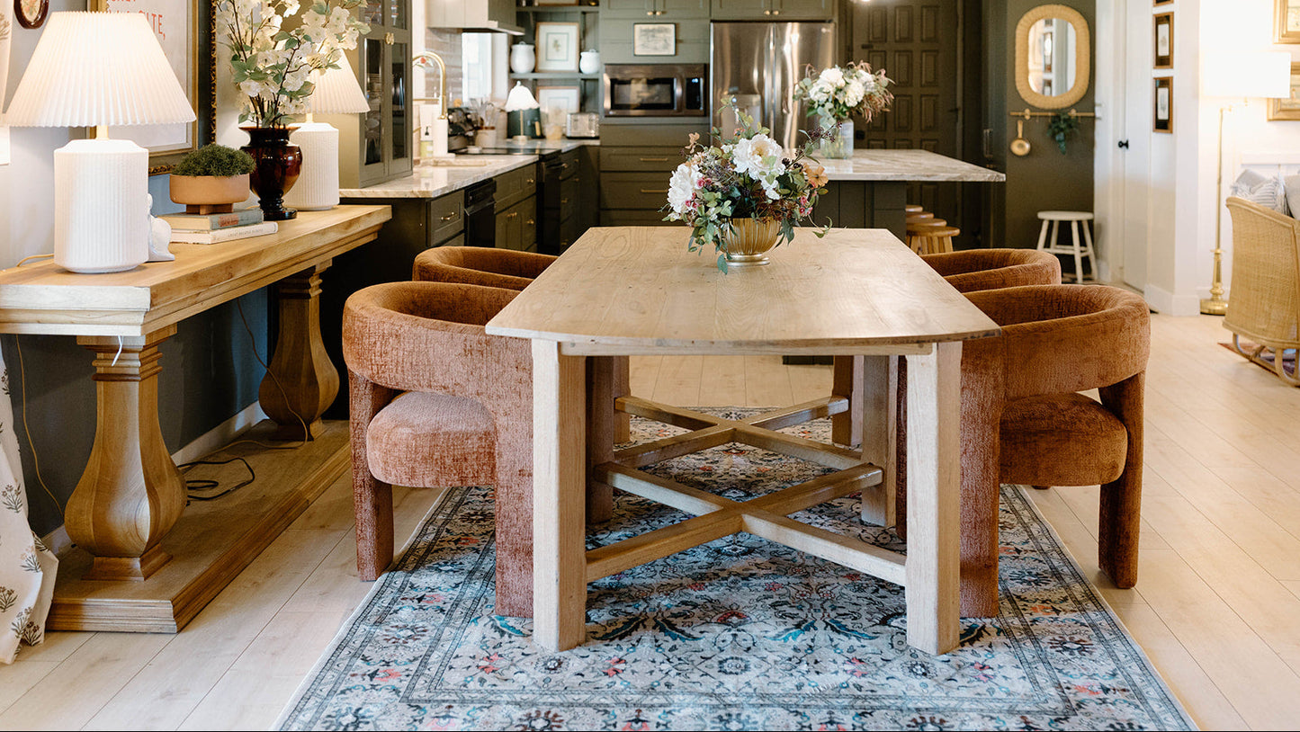 Desert and Botanics MM-25 Machine Washable Rug